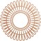 Ekena Millwork Cornelius Wood Fretwork Pierced Ceiling Medallion, Cherry, 34"OD x 12 5/8"ID x 1/4"T CMWP34X0250CRCH - alternate 1